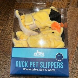 Dog duck slippers